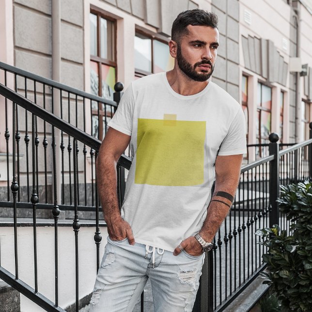 Yellow Post It Note Mens T-Shirt (Creator Uploaded)