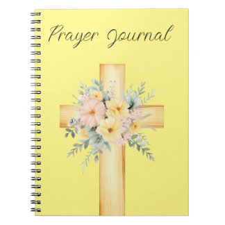 Yellow Prayer Journal Notebook