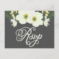 Yellow Pretty Anemones Floral RSVP