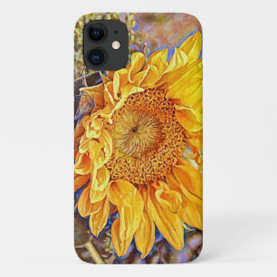 Yellow Pretty Sunflower Art Phone Case