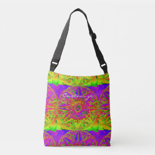 yellow purple mandala Thunder_Cove Crossbody Bag