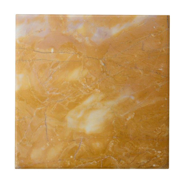 Yellow Quartzite Crystal Gemstone Print Tile (Front)