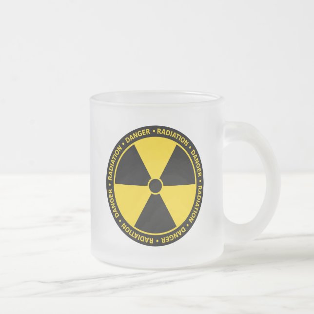 Yellow Radiation Symbol Mug (Right)