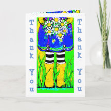 Yellow Rain Boots Daisies Springtime Thank you