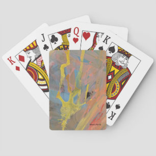 Yellow Ray Playing Cards