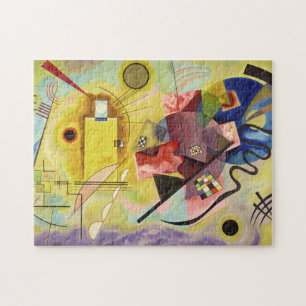 Yellow-Red-Blue, 1925 by Wassily Kandinsky Jigsaw Puzzle