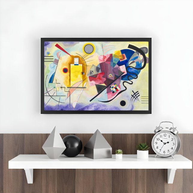 Yellow-Red-Blue, 1925 by Wassily Kandinsky  Poster (Creator Uploaded)