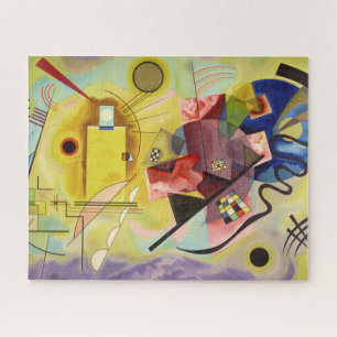 Yellow-Red-Blue by Wassily Kandinsky Jigsaw Puzzle
