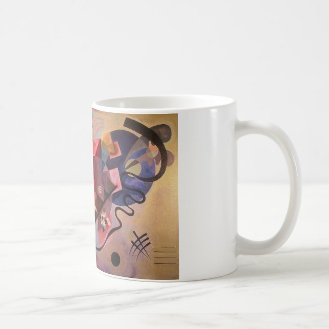 Yellow Red Blue Coffee Mug (Right)