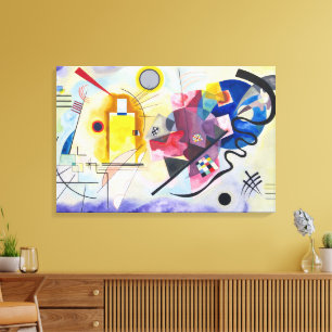 Yellow-Red-Blue   Kandinsky   Canvas Print