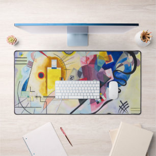 Yellow-Red-Blue   Kandinsky   Desk Mat