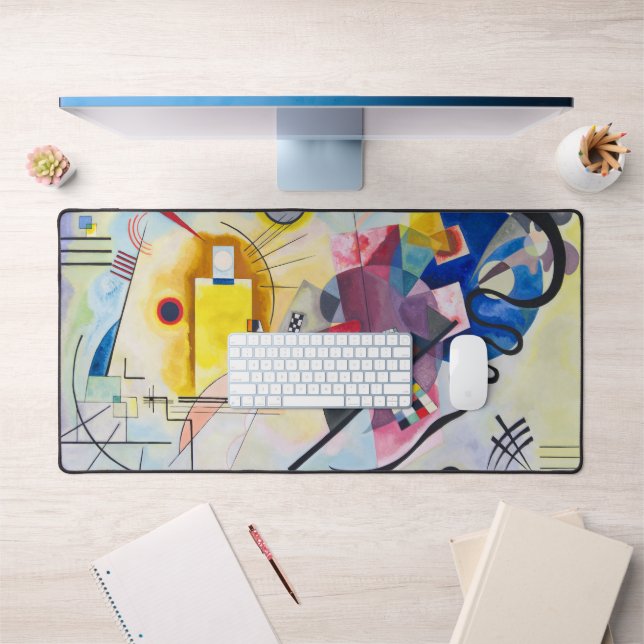 Yellow-Red-Blue | Kandinsky | Desk Mat (Office 1)