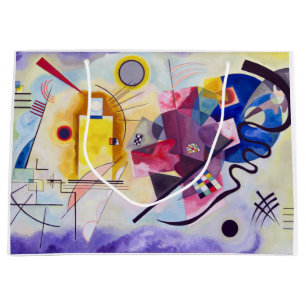 Yellow Red Blue, Wassily Kandinsky Large Gift Bag