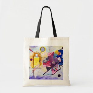 Yellow Red Blue, Wassily Kandinsky Tote Bag