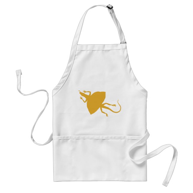 Yellow reptile standard apron (Front)