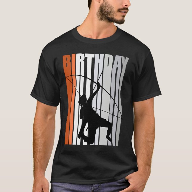 Yellow Retro Archer Archery Bow Arrow Teenagers T-Shirt (Front)