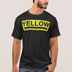 YELLOW retro green 70s friends T-Shirt