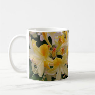 Yellow Rhododendron Flower Coffee Mug 