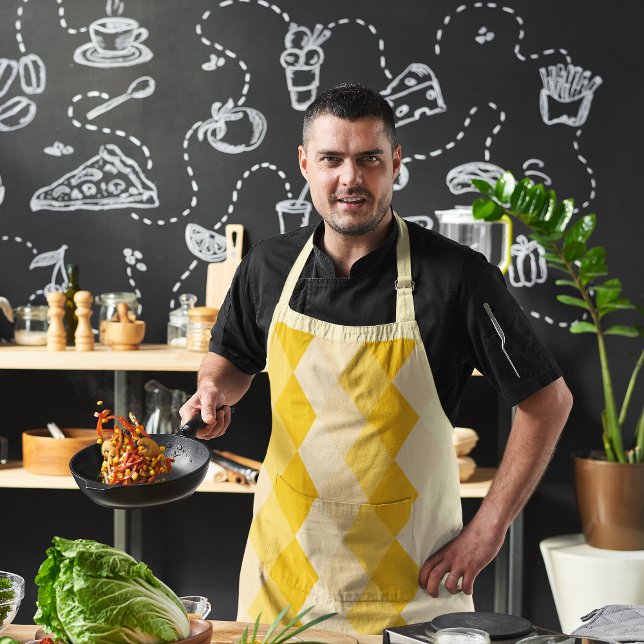 Yellow Rhombus Apron (Creator Uploaded)