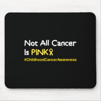 Yellow Ribbon Childhood Cancer For Kids Youth Mouse Mat