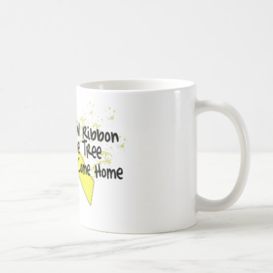 Yellow Ribbon Coffee Cup
