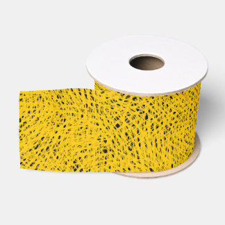 Yellow ribbon grosgrain ribbon