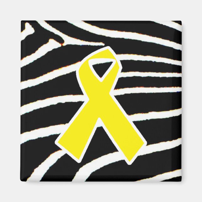 Yellow Ribbon Magnet (Front)