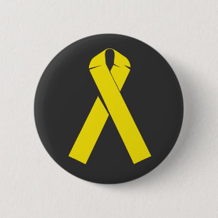 Yellow Ribbon Products and Apparel 6 Cm Round Badge