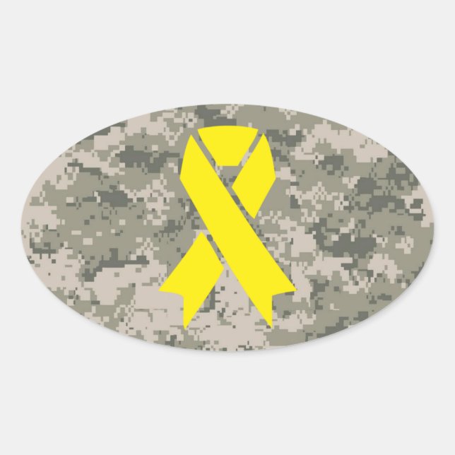 Yellow Ribbon Sticker (Front)