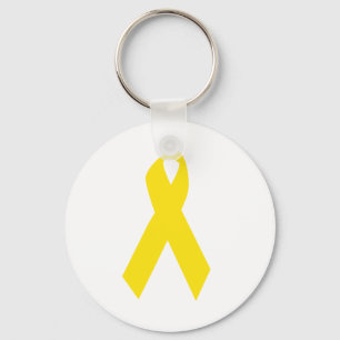 Yellow Ribbon / Suicide Awareness Key Ring