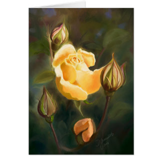 Yellow Rose and Buds