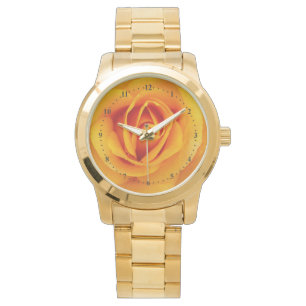 yellow rose blossom watch