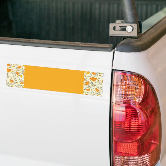 Yellow rose bumper sticker (On Truck)