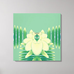 Yellow Rose Canvas Print