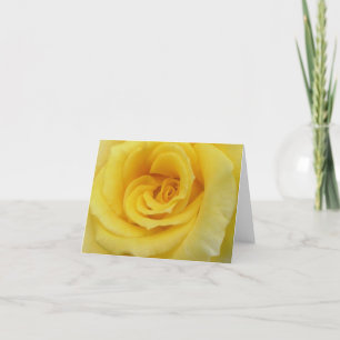 Yellow Rose Card