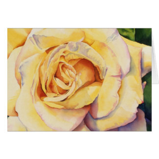 Yellow Rose Card