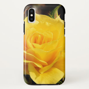 Yellow Rose iPhone X Case