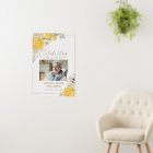 Yellow Rose Celebration of Life Memorial Sign