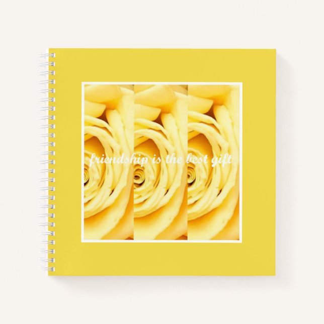 Yellow Rose Collection Notebook by Ahsek Novel (Front)