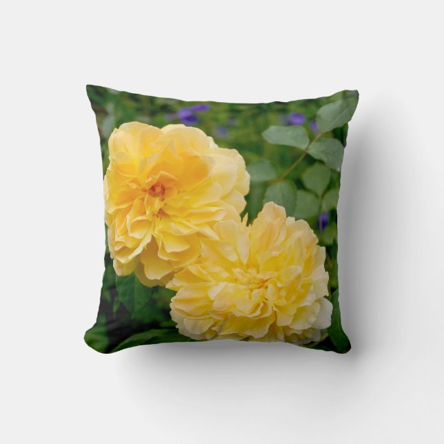 Yellow Rose Cushion (Front)