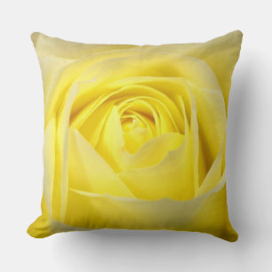 Yellow Rose Cushion