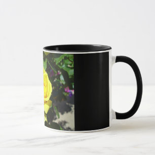 Yellow Rose Floral 4 Mug