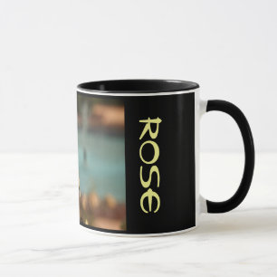 Yellow Rose Floral 8 Mug