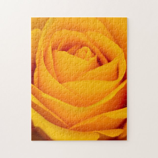 Yellow rose flower Jigsaw puzzle (Vertical)