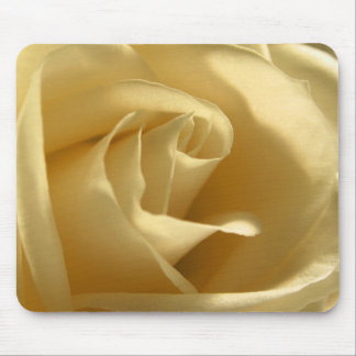 Yellow Rose Flower Petals Pretty Floral Photo Mouse Mat