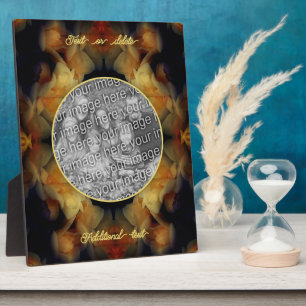 Yellow Rose Flowers Create Your Own Photo Plaque