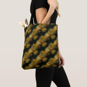 Yellow Rose Flowers Nature Art Pattern Tote Bag