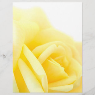 Yellow rose flyer
