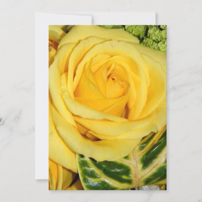 Yellow Rose_Invitation Invitation (Front)