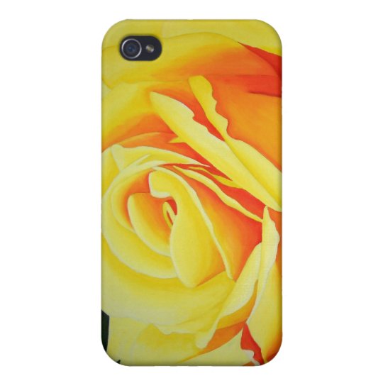Yellow Rose iPhone Case iPhone 4 Covers
